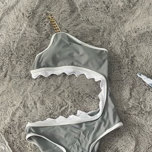 Super cute shark bite once piece